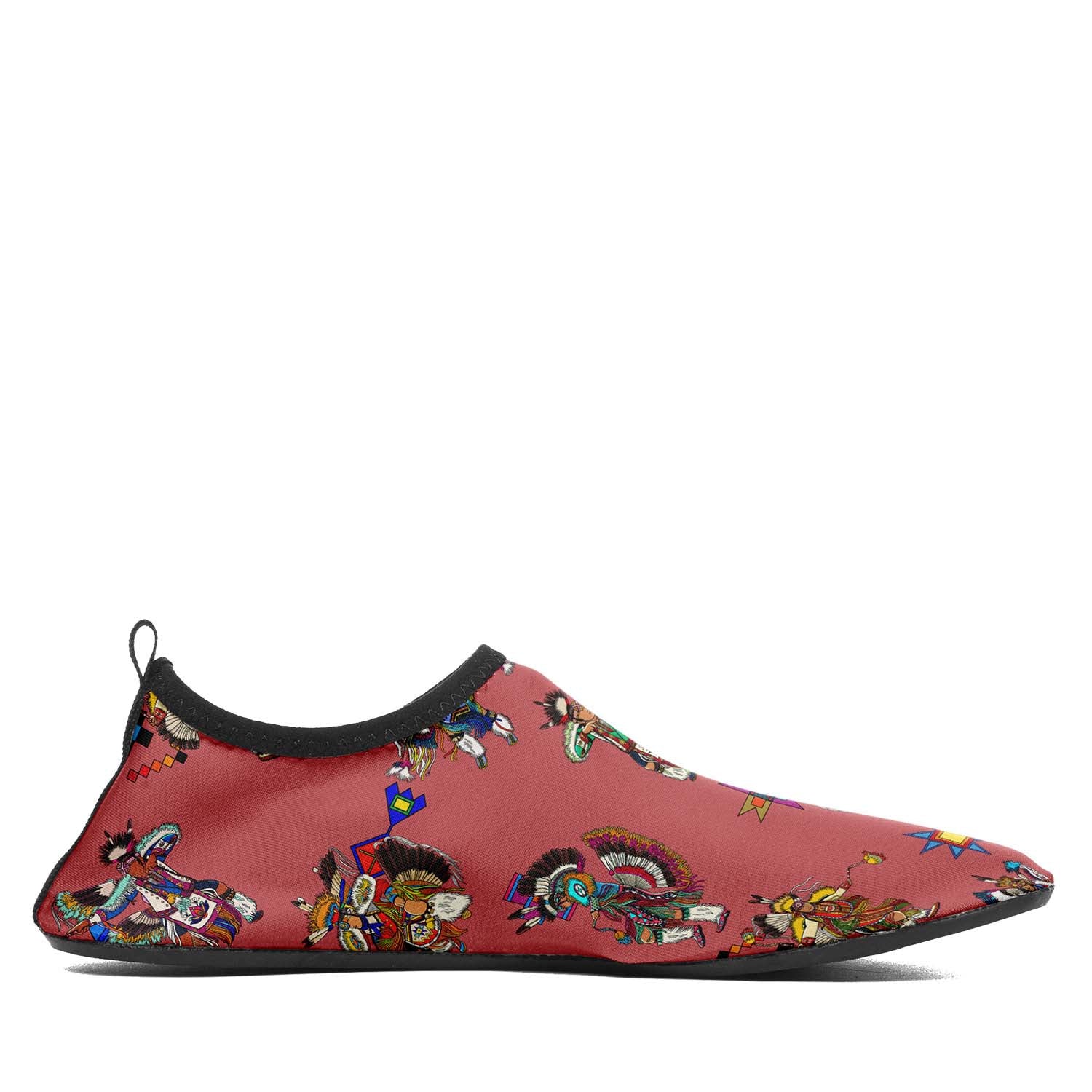 Men's Fancy Dancers Terra Cotta Sockamoccs