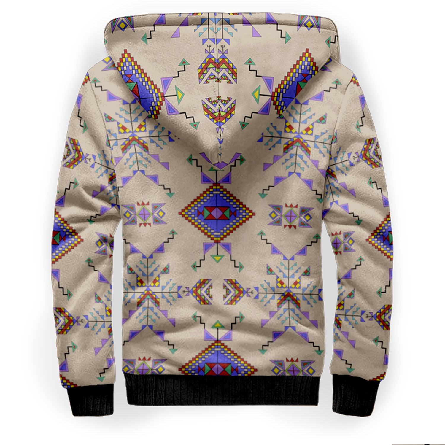 Buffalo Jump Hide Sherpa Hoodie