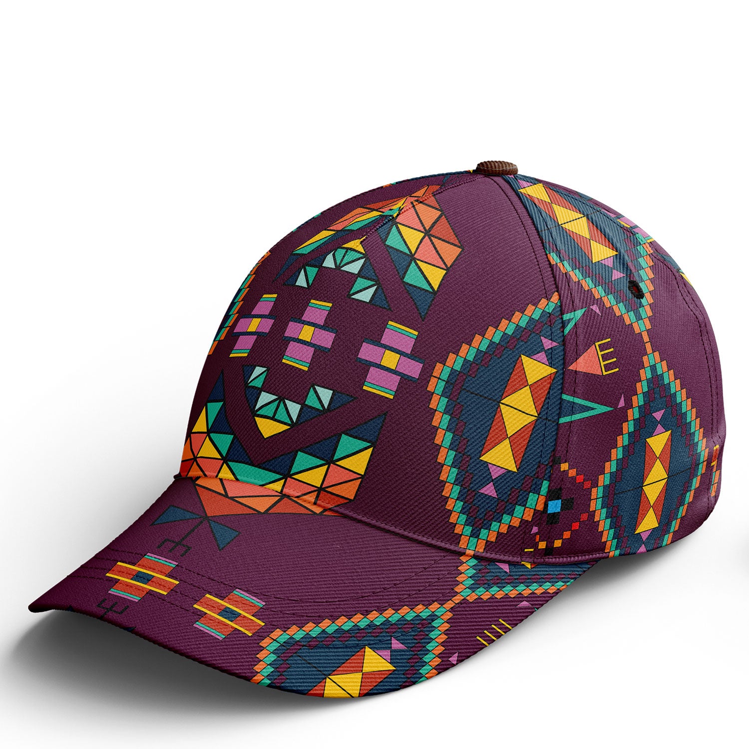 Travois Tipi Berry Snapback Hat