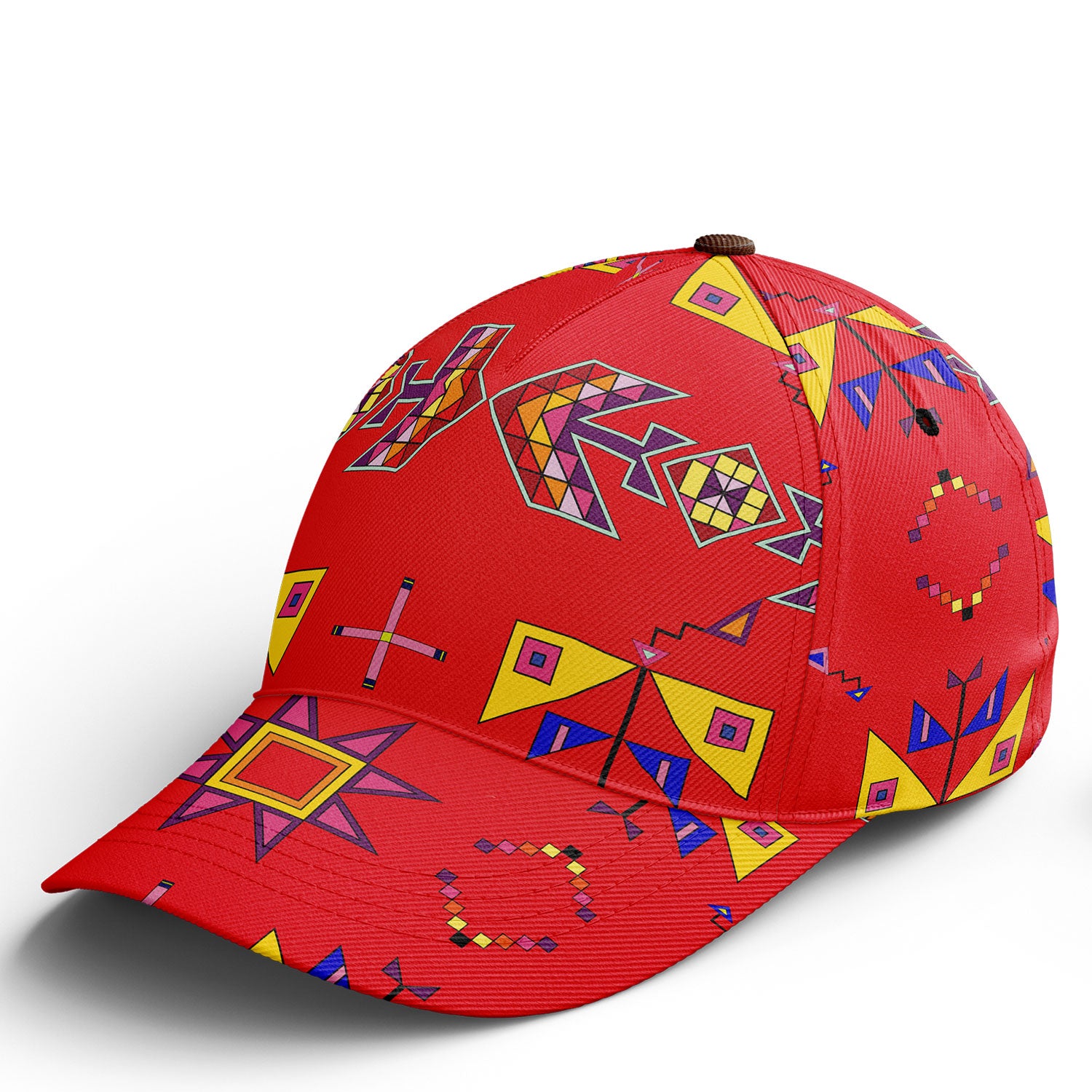 Scattered Generations Red Snapback Hat