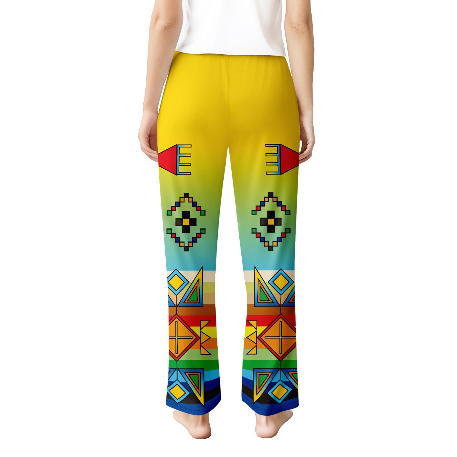 Beaded Starburst Women's Pants