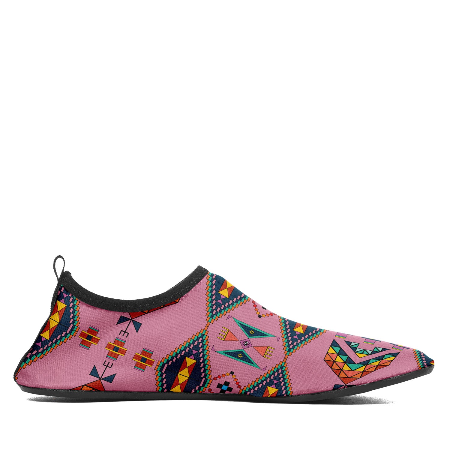 Travois Tipi Dusky Sunset Kid's Sockamoccs Slip On Shoes