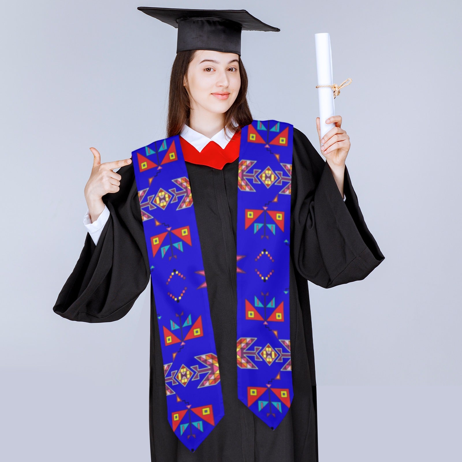 Scattered Generations Royal Graduation Stole