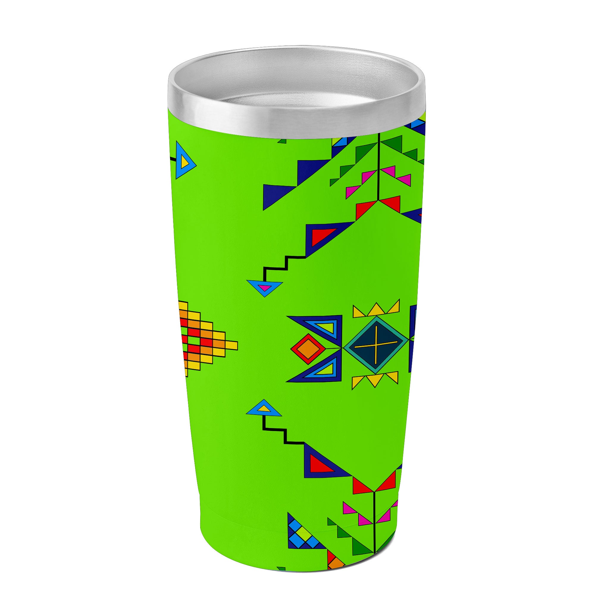 Buffalo Jump Neon Green 15OZ Tumbler