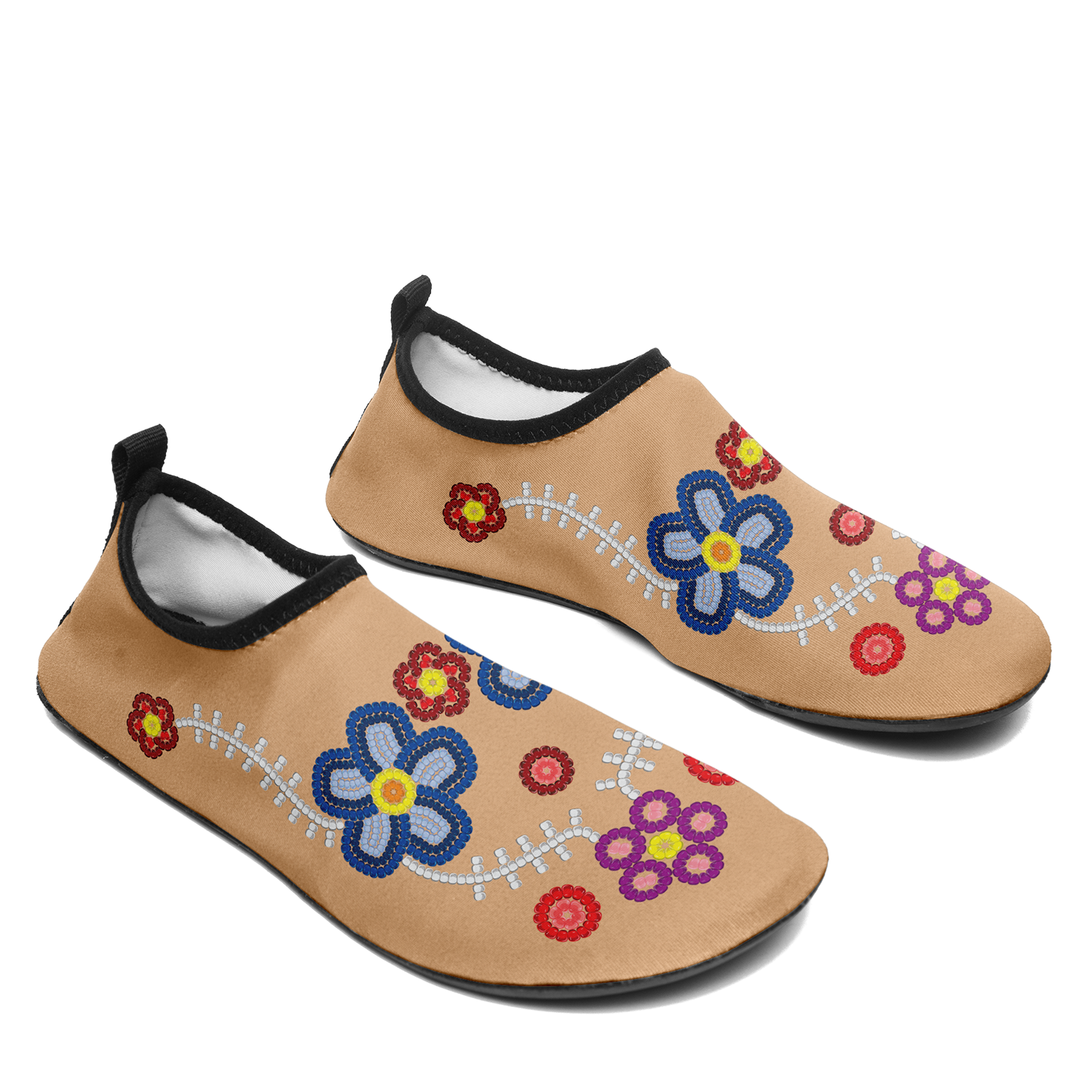 Wildflower Dreams 2 Kid's Sockamoccs Slip On Shoes