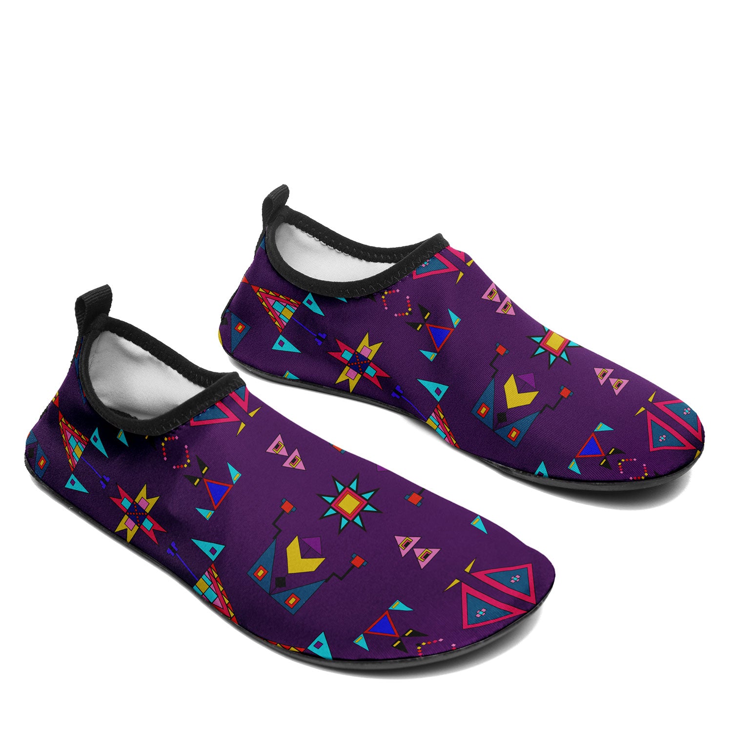 Enemy Territory Berry Kid's Sockamoccs Slip On Shoes