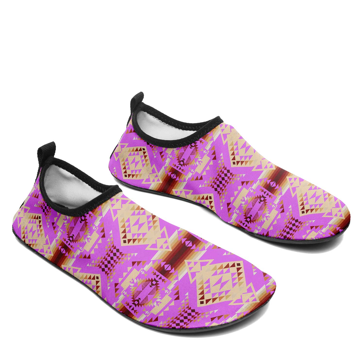 Gathering Earth Lilac Kid's Sockamoccs Slip On Shoes