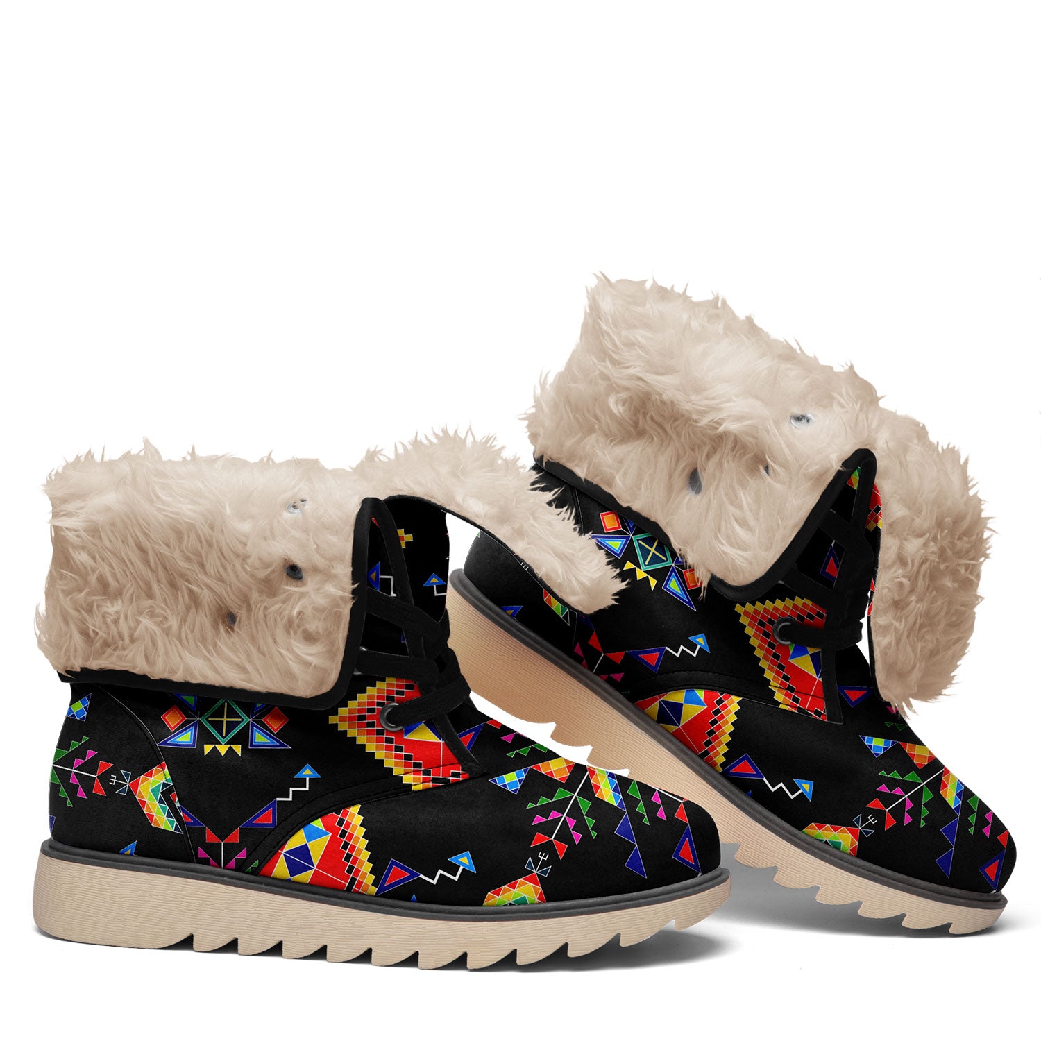 Buffalo Jump Black Polar Winter Boots