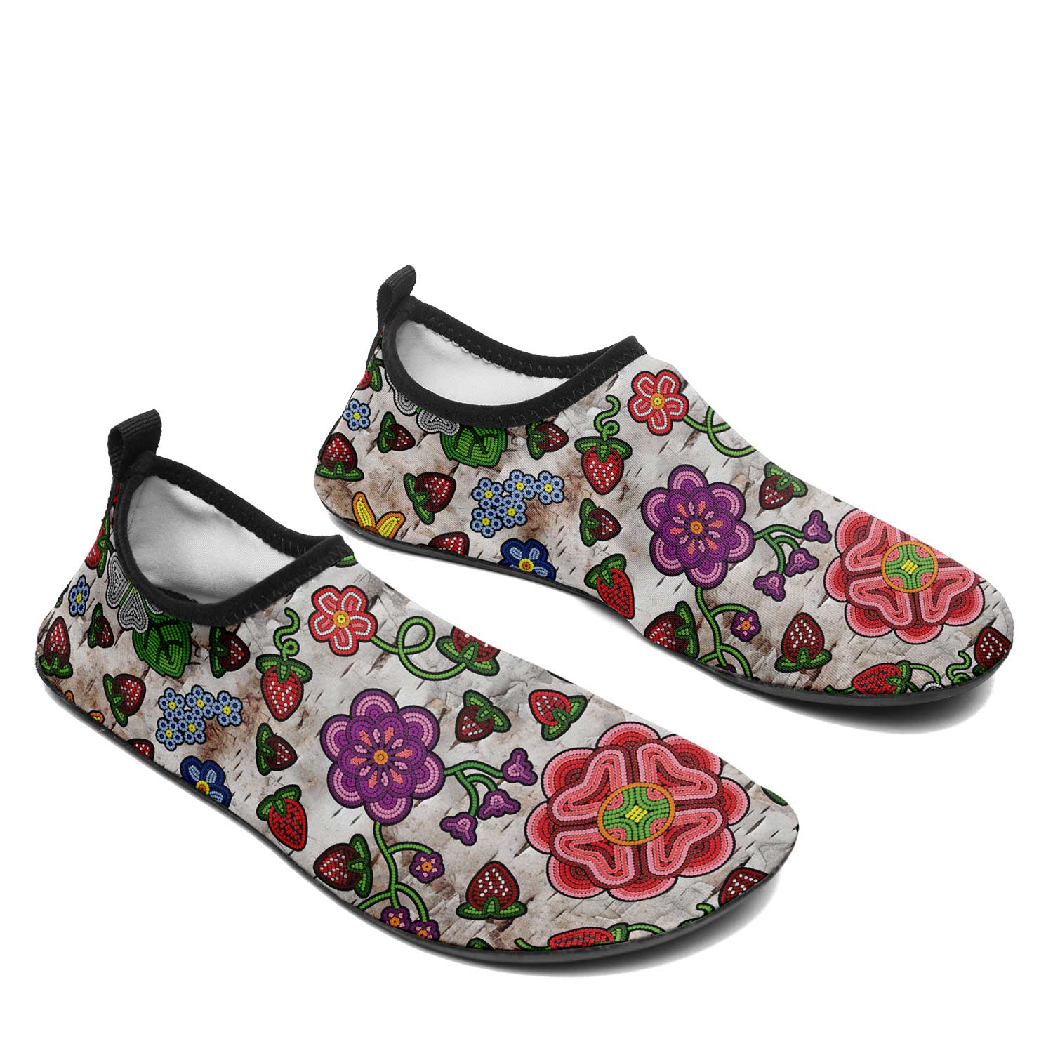 Berry Pop Br Bark Kid's Sockamoccs Slip On Shoes