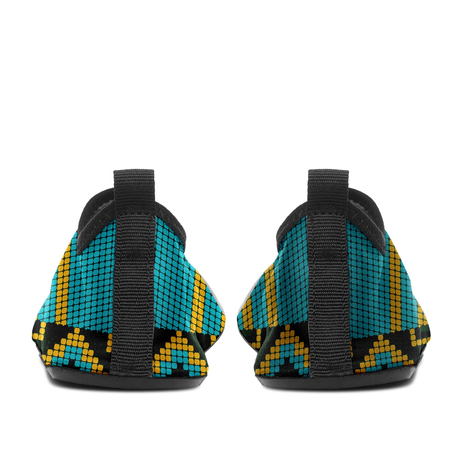 Traditional Powwow 05 Kid's Sockamoccs Slip On Shoes