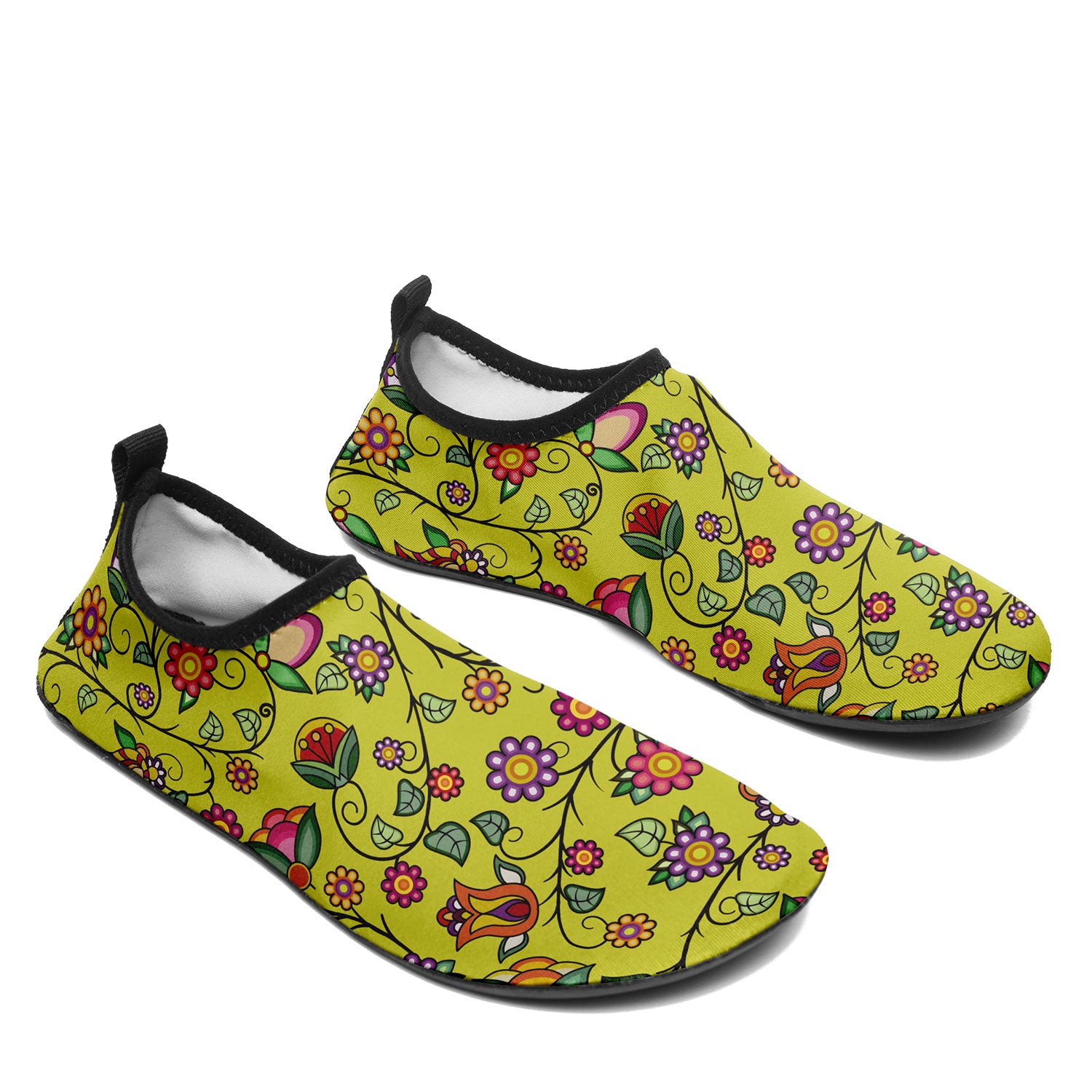 Heartbeat Petals Yellow Sockamoccs