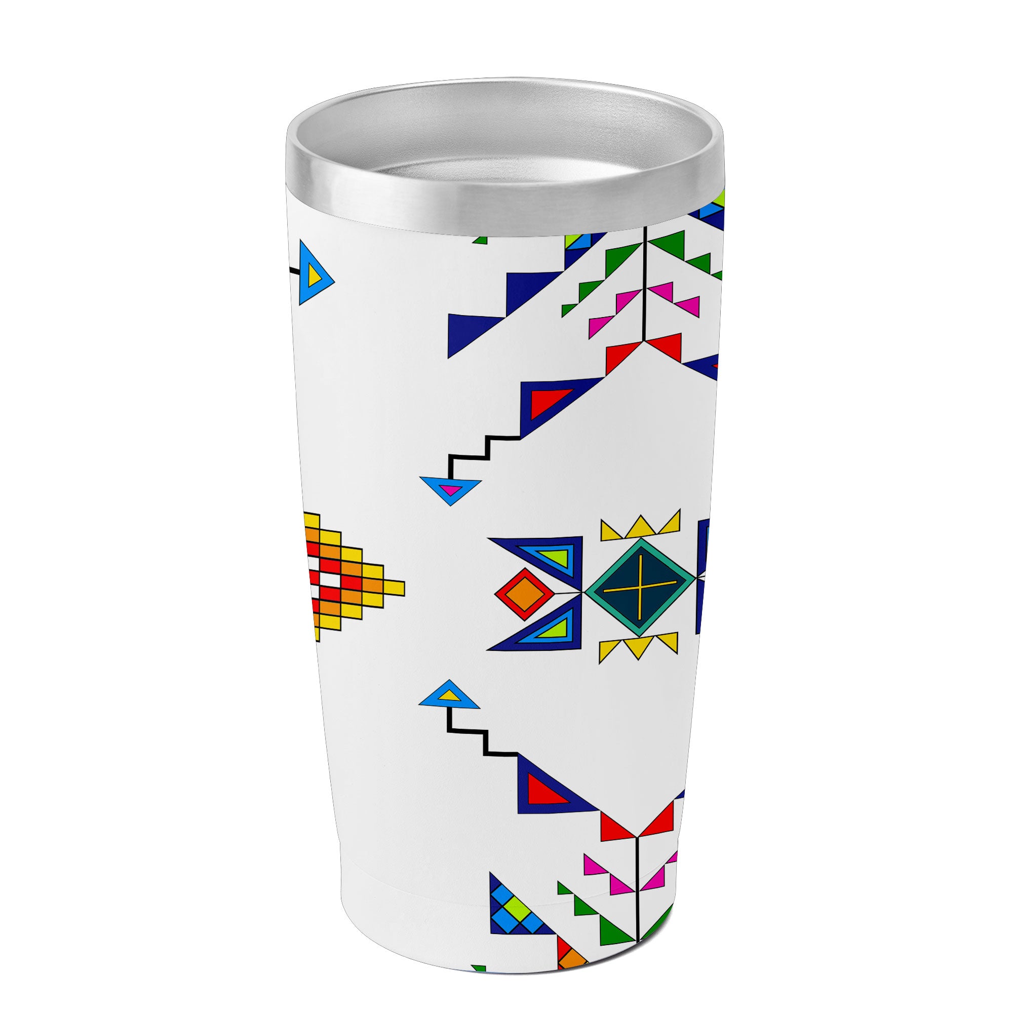 Buffalo Jump White 15OZ Tumbler