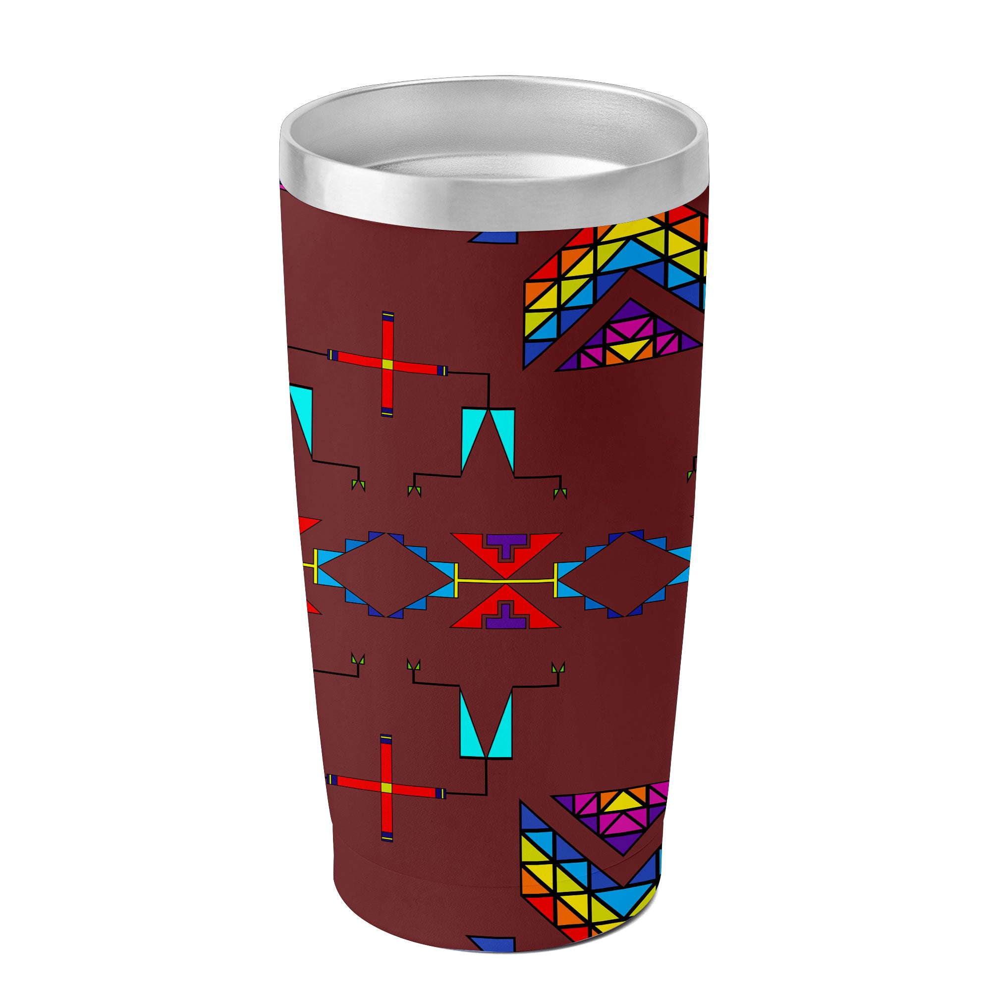 Rainy Chief Rainbow Earth Clay 15OZ Tumbler