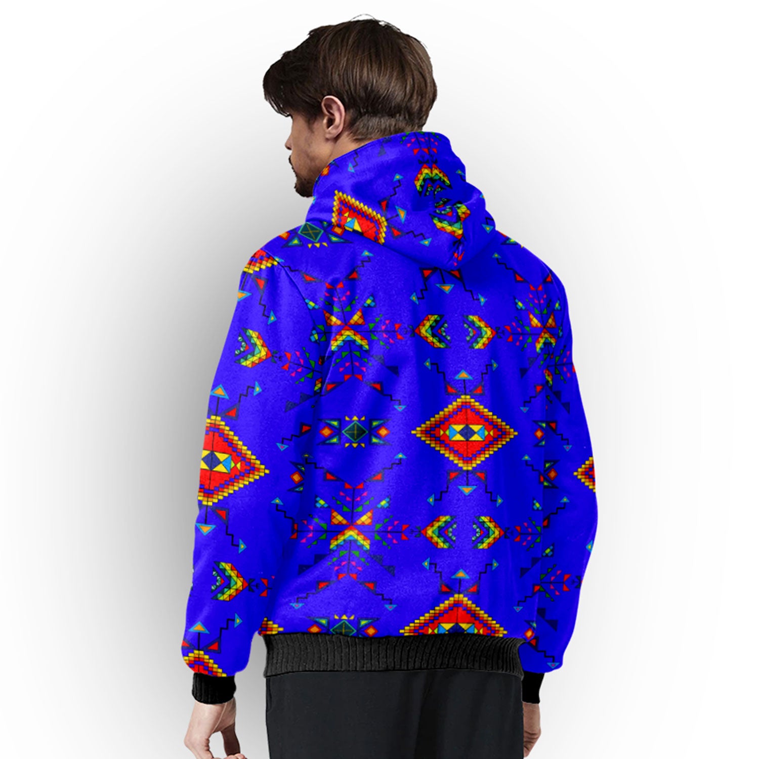 Buffalo Jump Blue Sherpa Hoodie