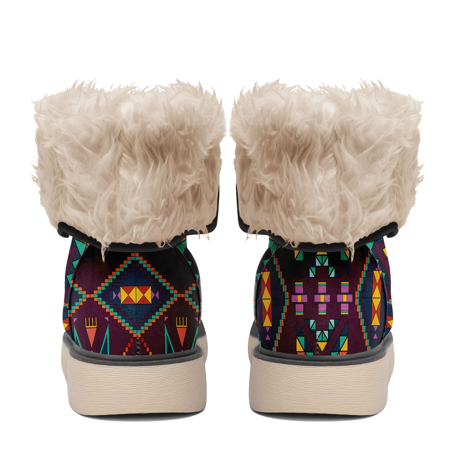 Travois Tipi Berry Polar Winter Boots