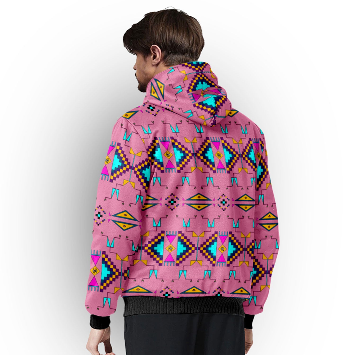 Rite of Passage Pink Sherpa Hoodie