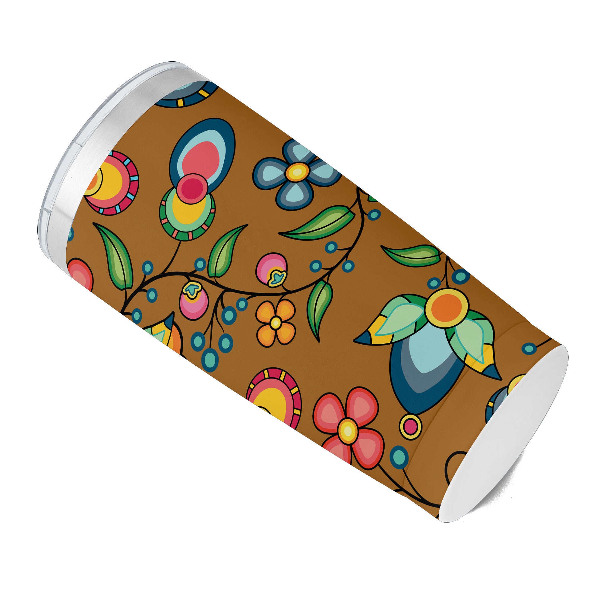 Floral Bounty Fall Leaves 15OZ Tumbler