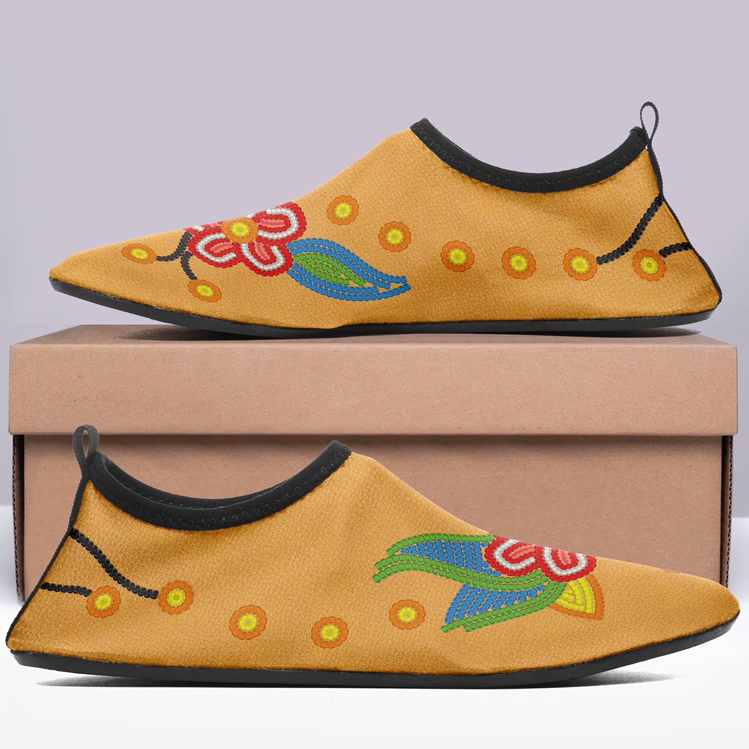 Desert Dream 3 Kid's Sockamoccs Slip On Shoes