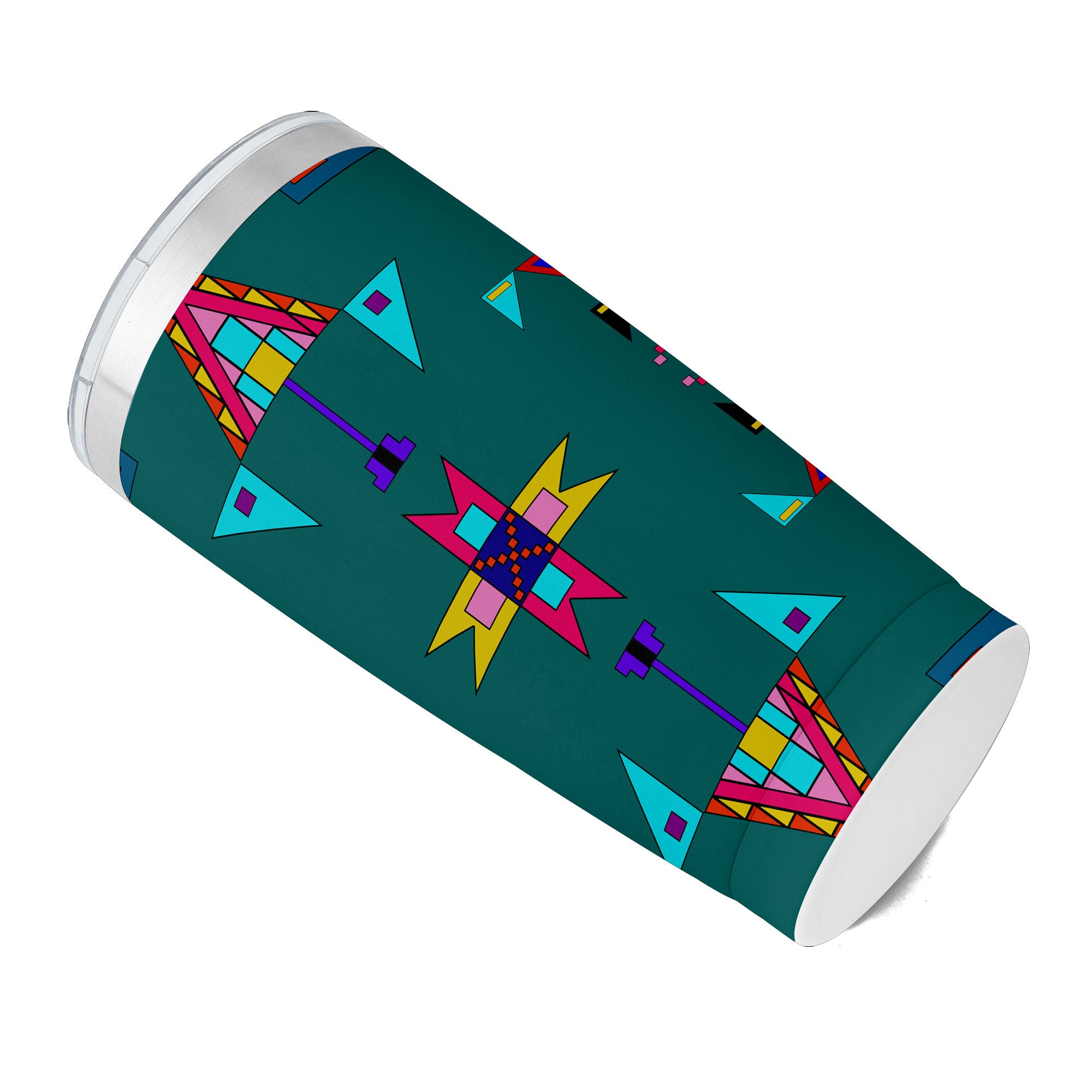 Enemy Territory Teal 15OZ Tumbler