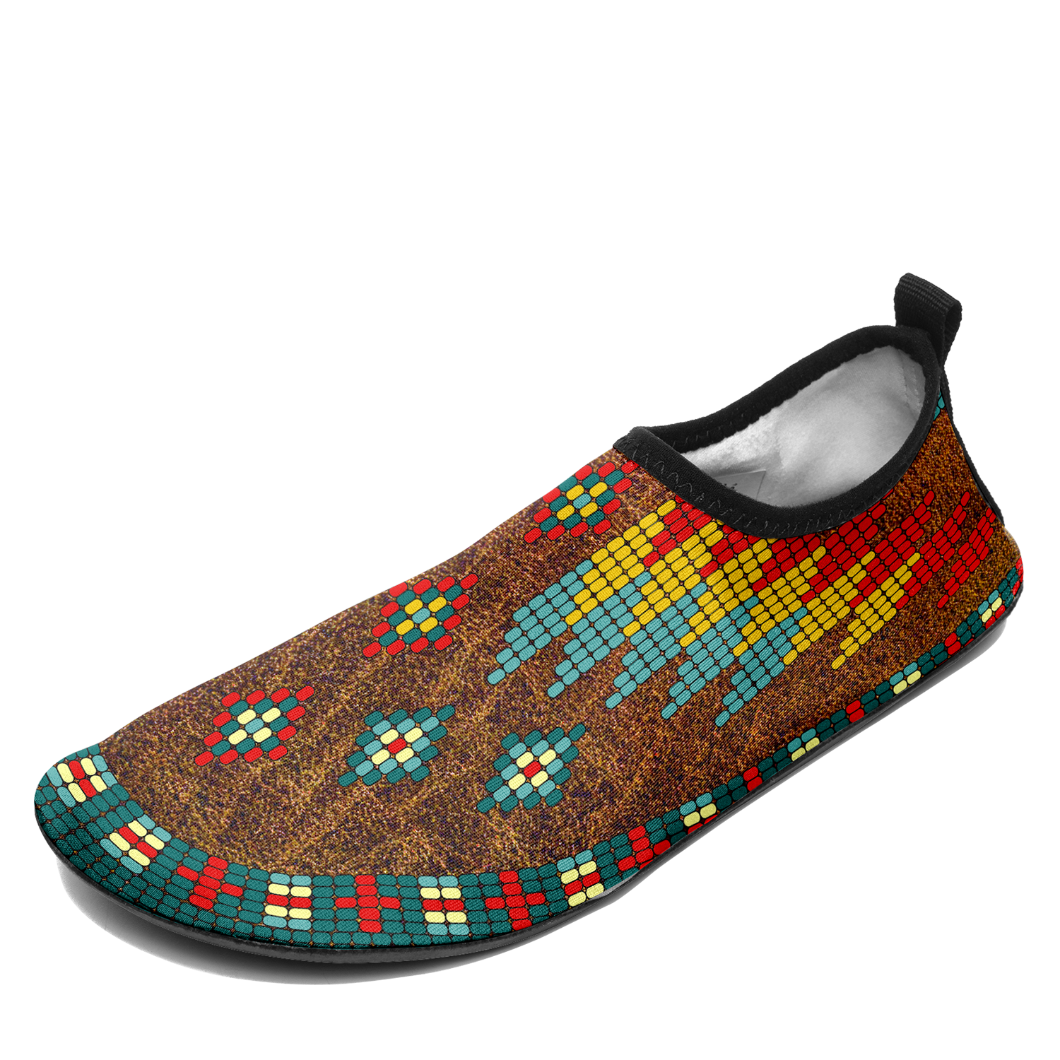 Traditional Powwow 18 Kid's Sockamoccs Slip On Shoes