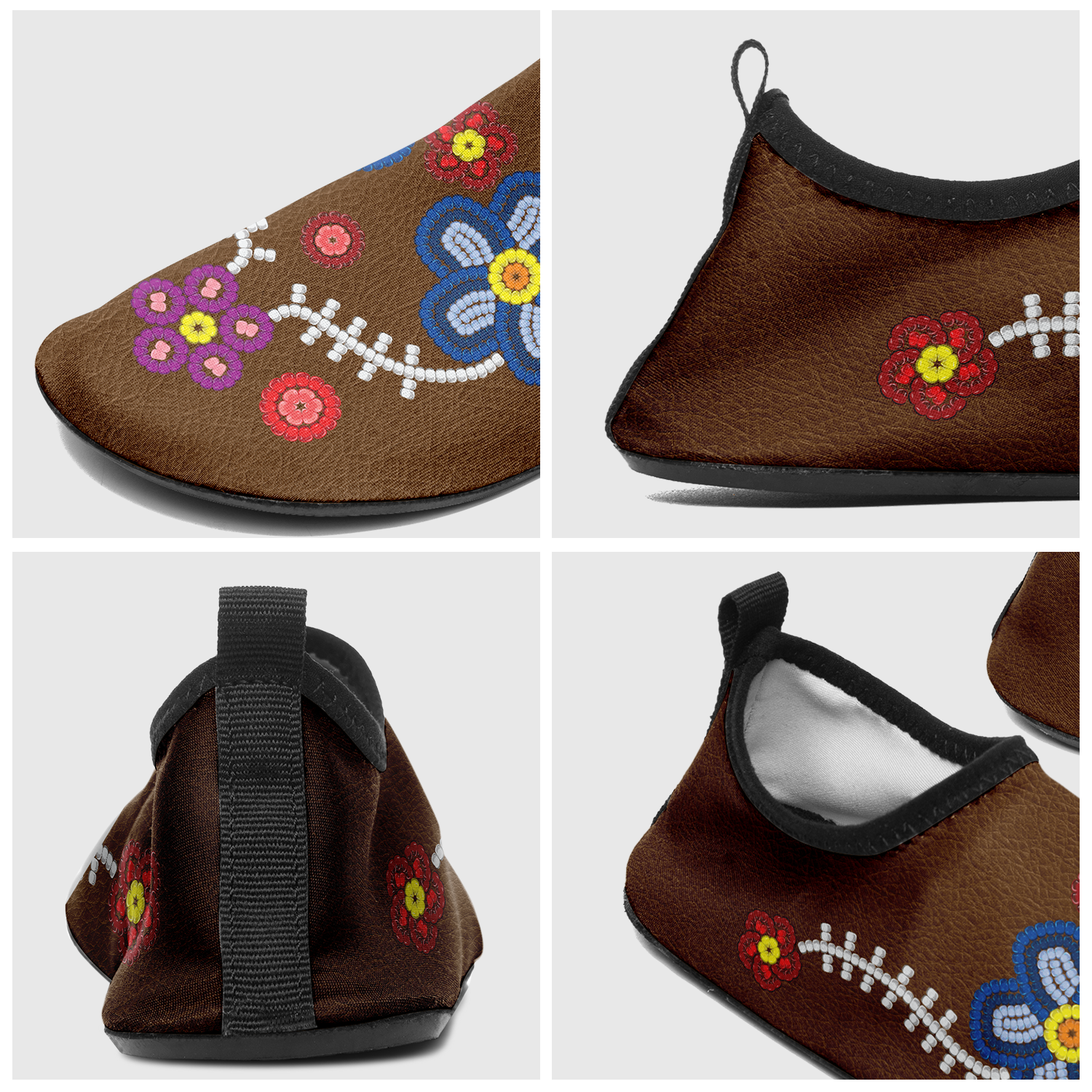 Wildflower Dreams 1 Kid's Sockamoccs Slip On Shoes