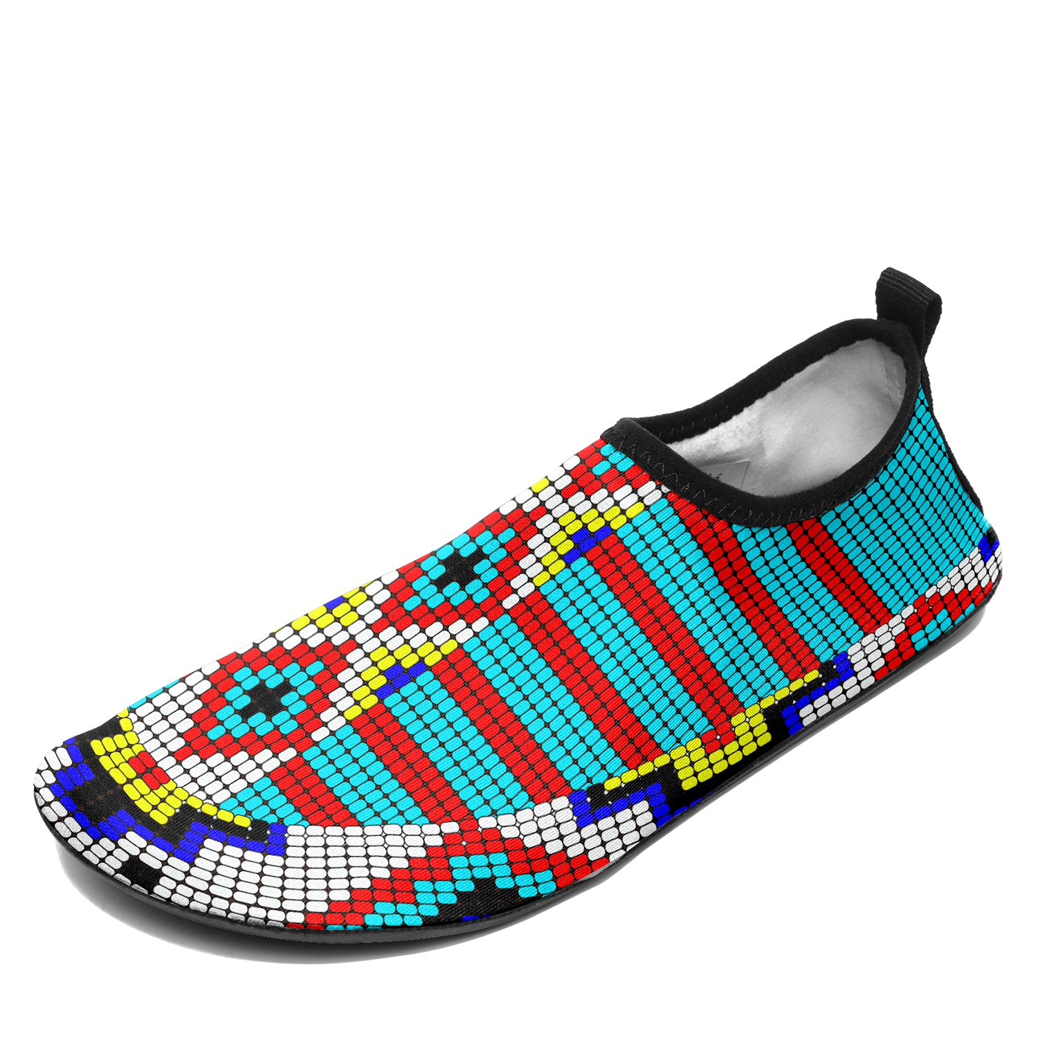 Traditional Powwow 09 Kid's Sockamoccs Slip On Shoes