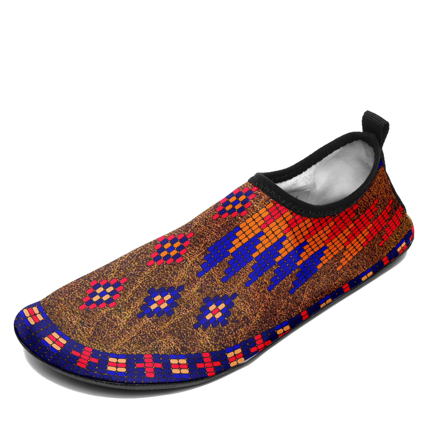 Traditional Powwow 20 Kid's Sockamoccs Slip On Shoes