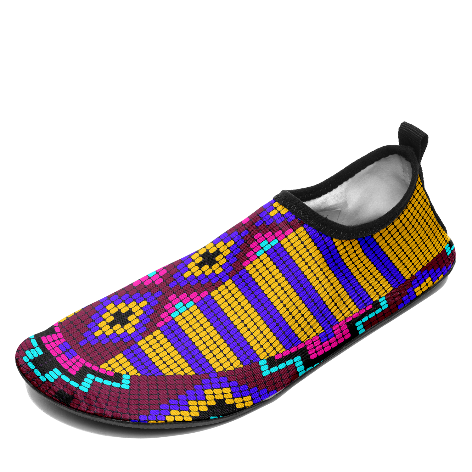 Traditional Powwow 10 Kid's Sockamoccs Slip On Shoes