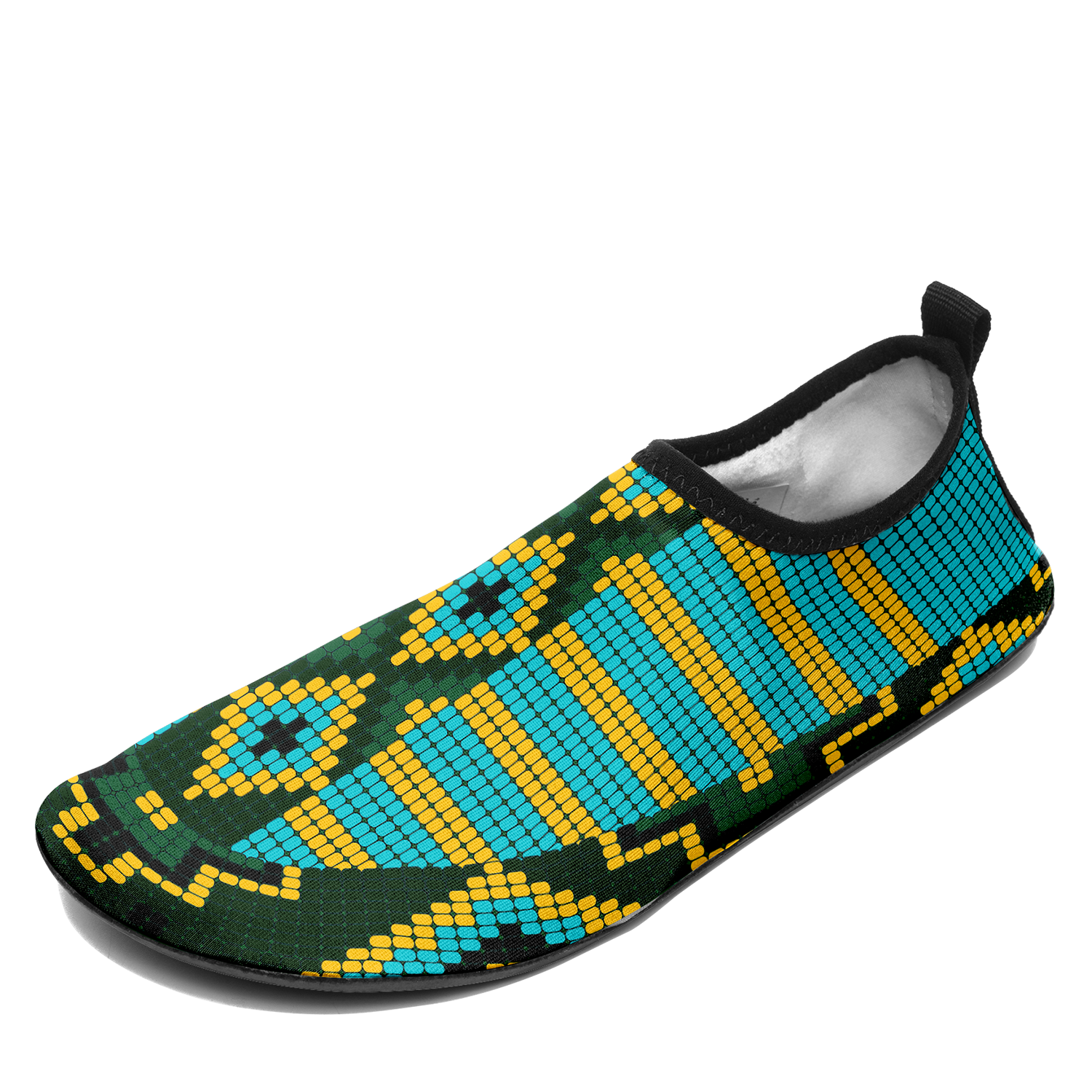 Traditional Powwow 05 Kid's Sockamoccs Slip On Shoes