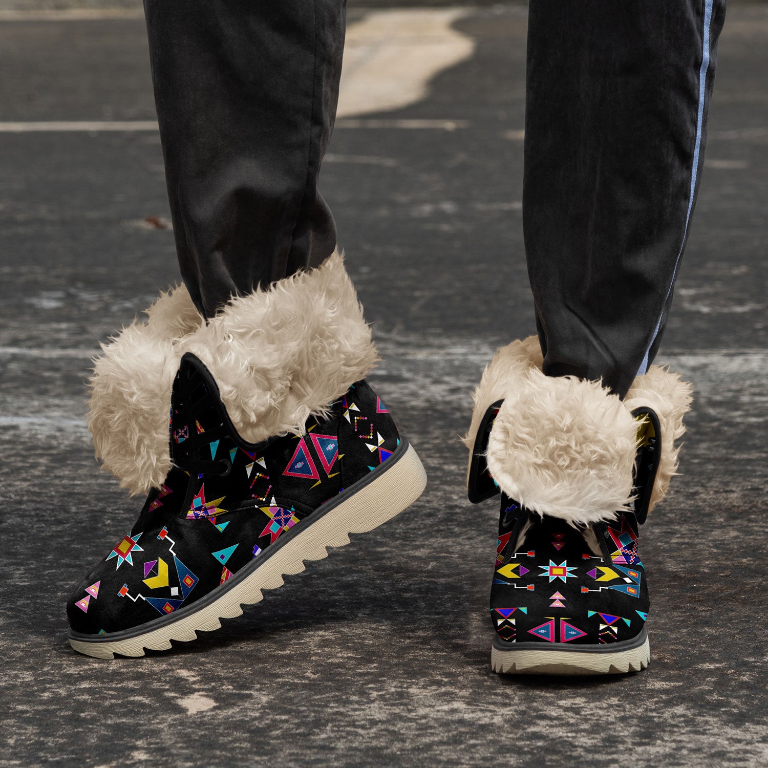 Enemy Territory Black  Polar Winter Boots