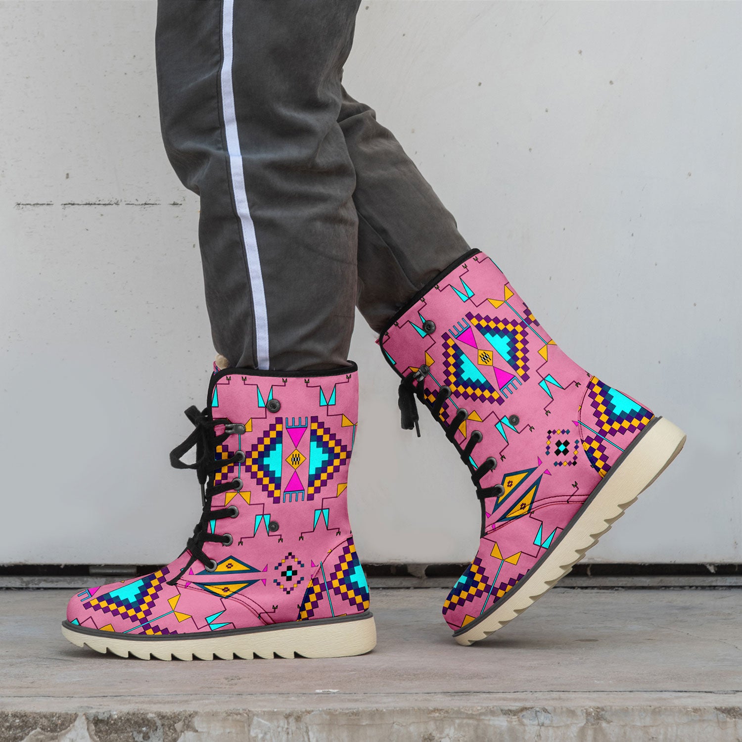 Rite of Passage Pink Polar Winter Boots