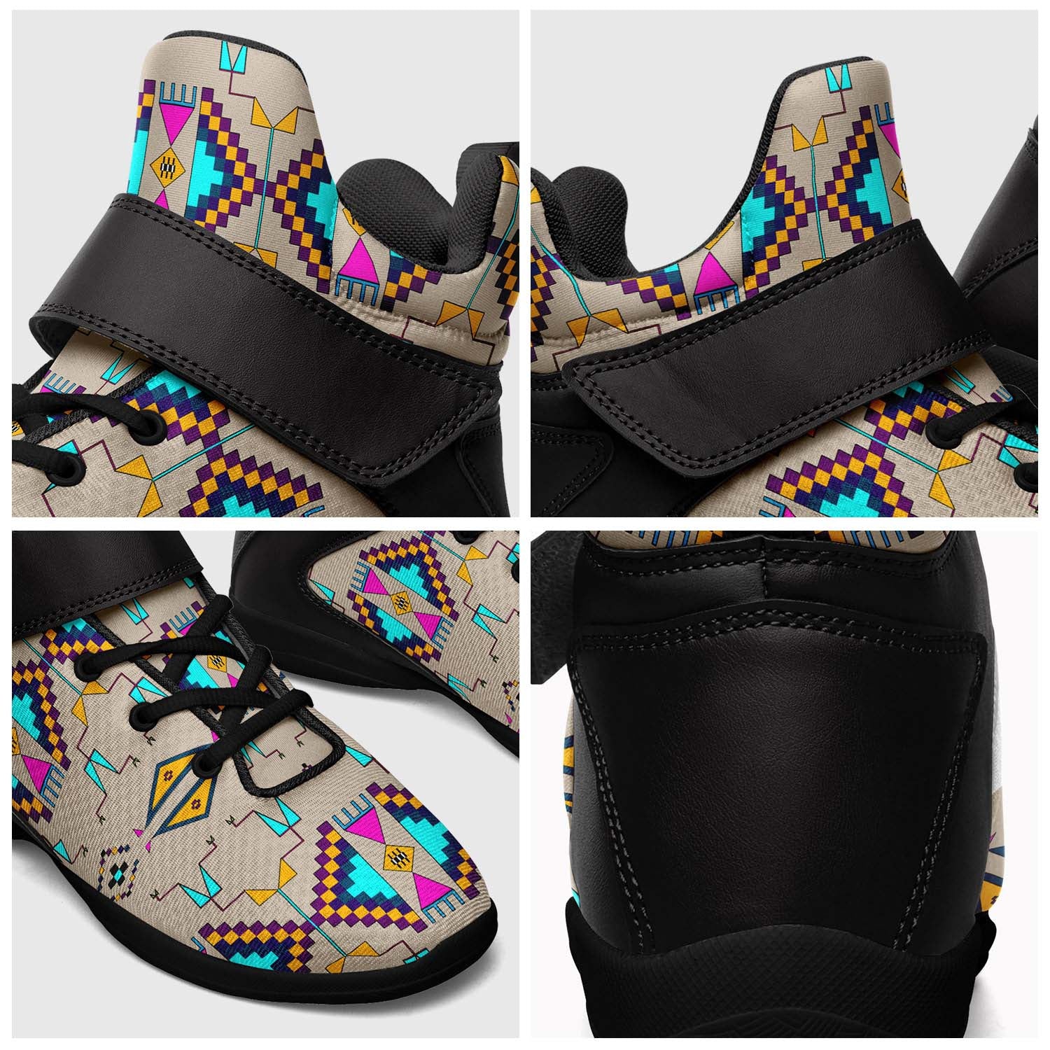 Rite of Passage Sand Ipottaa Basketball / Sport High Top Shoes - Black Sole
