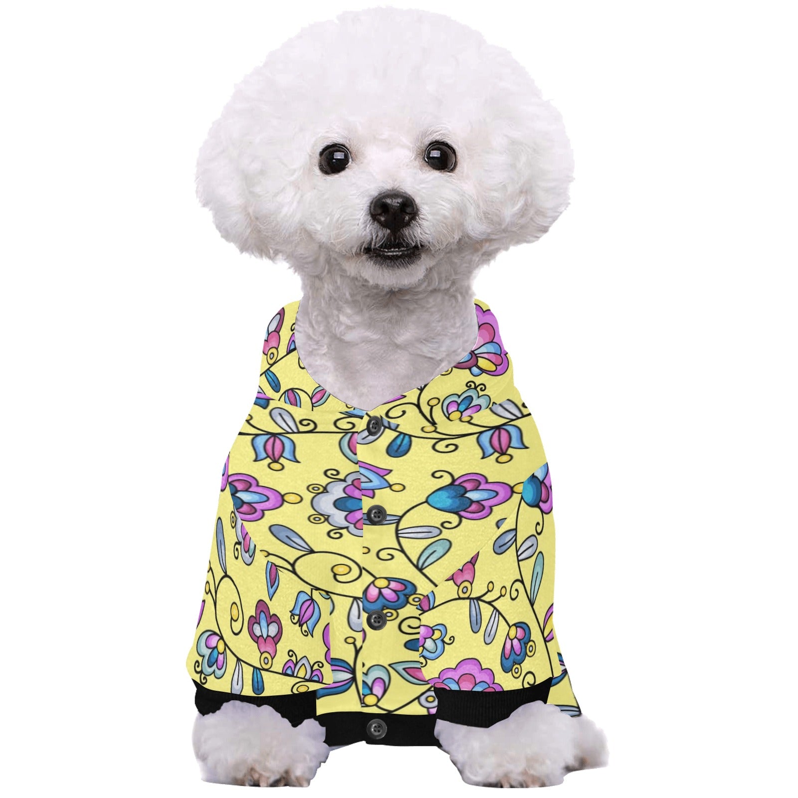 Autumn Bundle Blessing Yellow Pet Dog Hoodie
