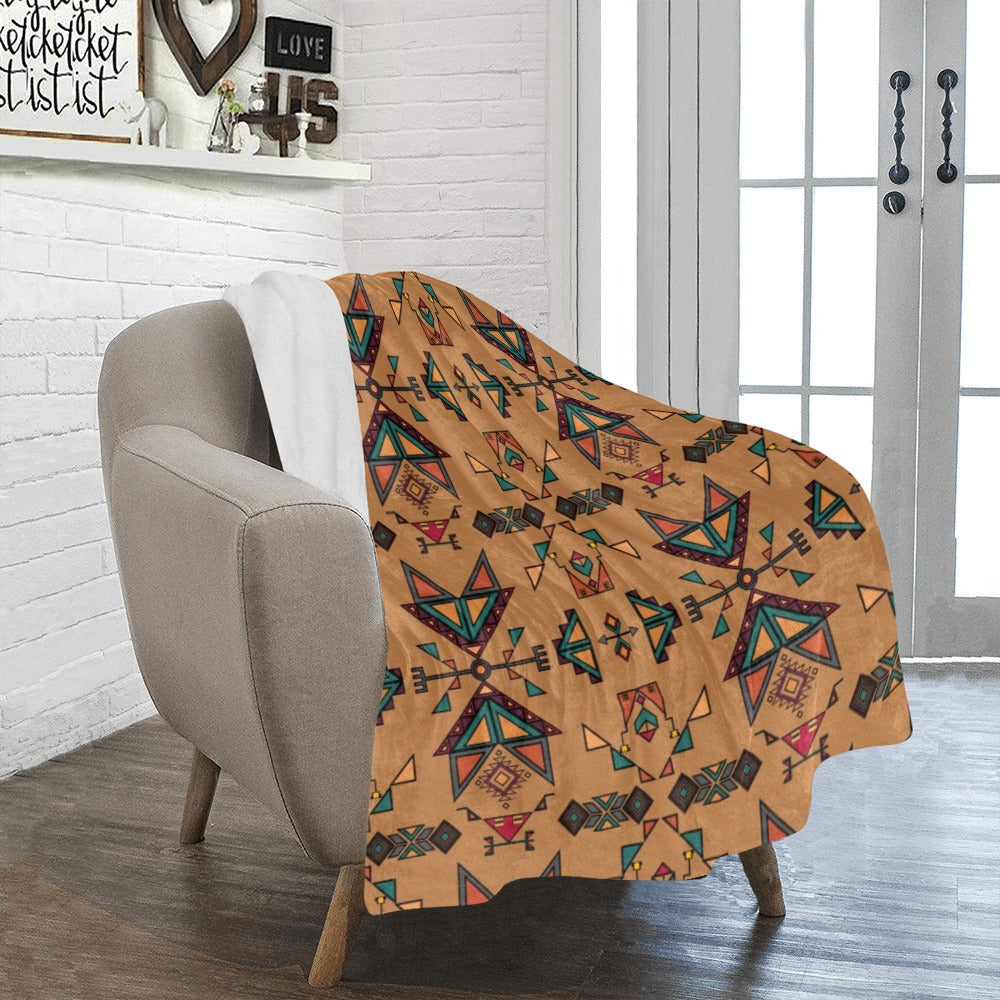Arrow dawn Brown Ultra-Soft Micro Fleece Blanket 40"x50"