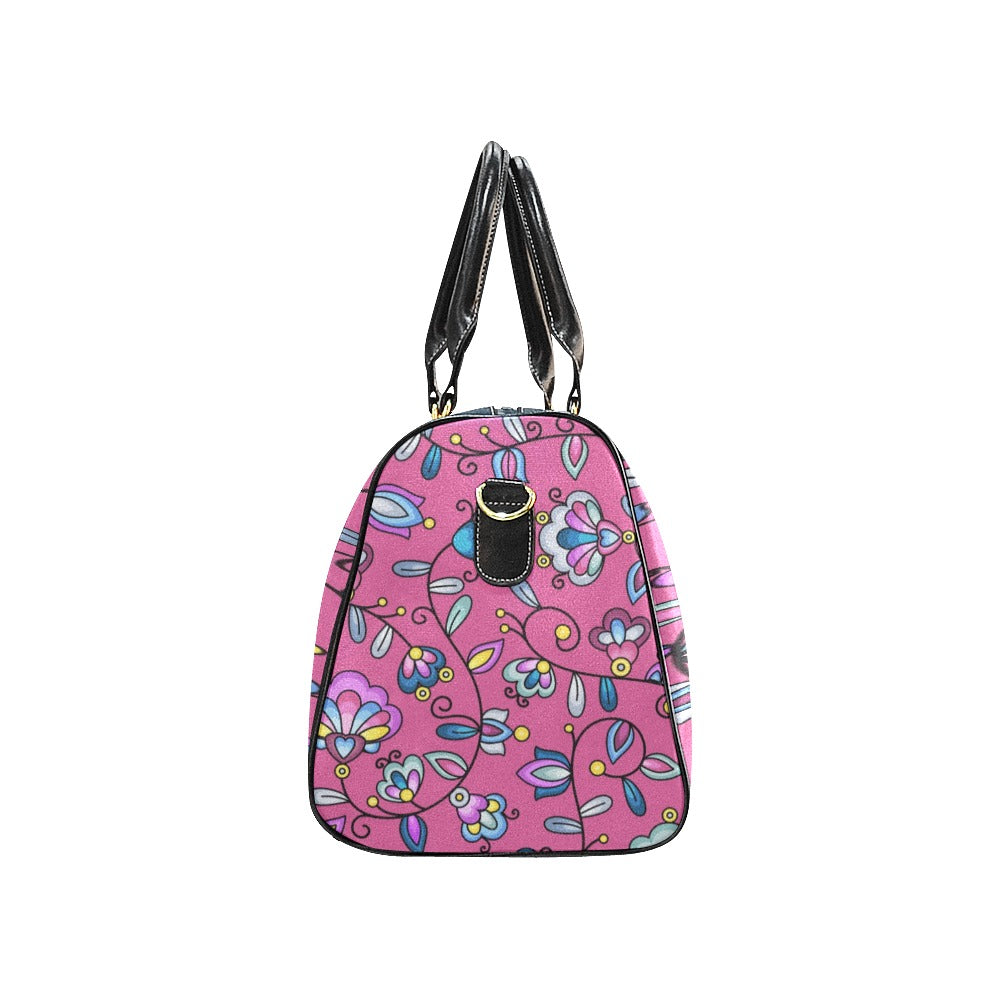 Autumn Bundle Blessing Pink Waterproof Travel Bag/Small