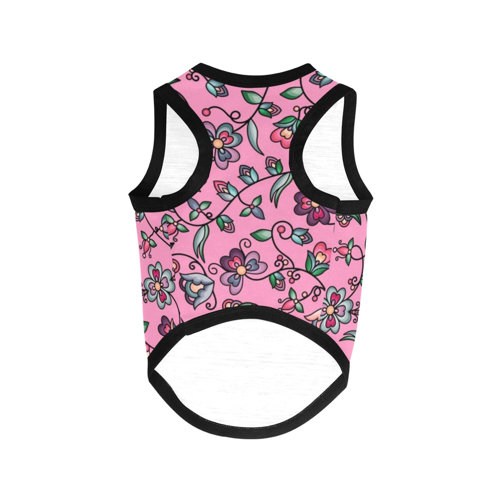 Amber Evening Garland Pink Pet Tank Top