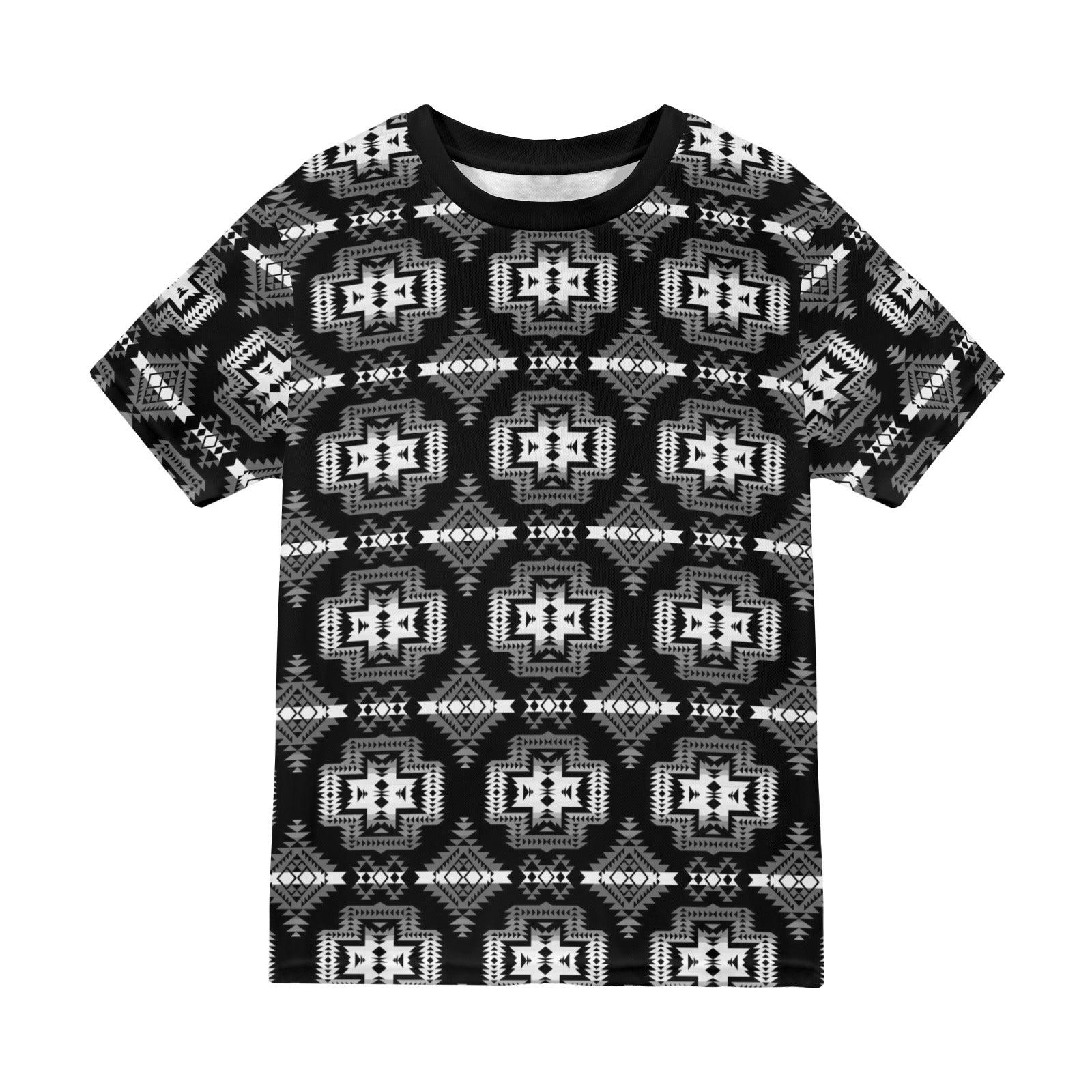 Pretty Blanket Black and White T-shirt for Men