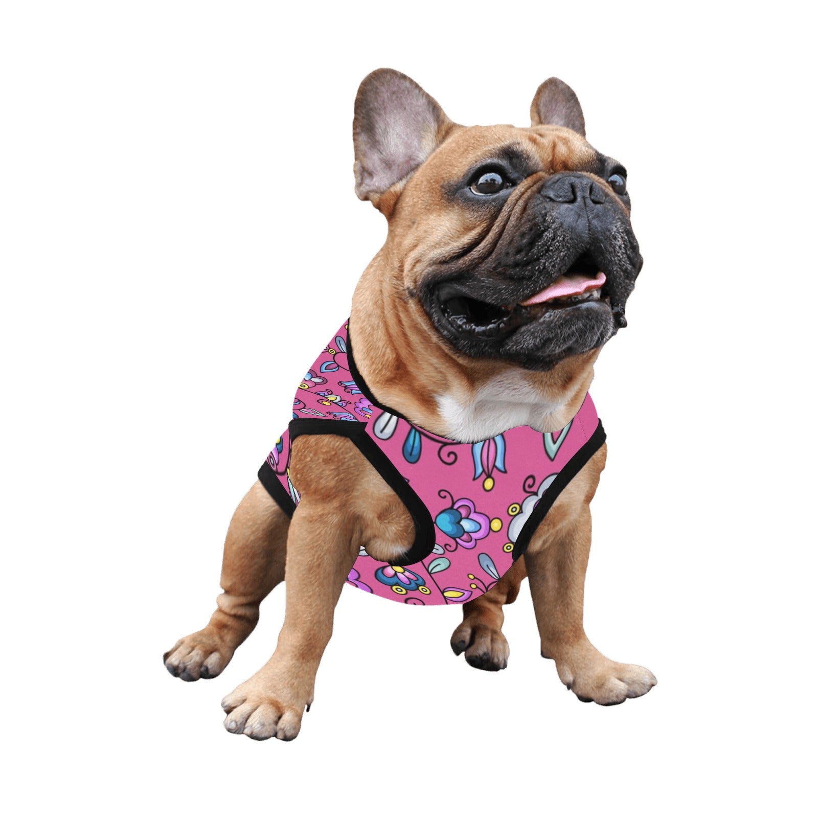 Autumn Bundle Blessing Pink Pet Tank Top