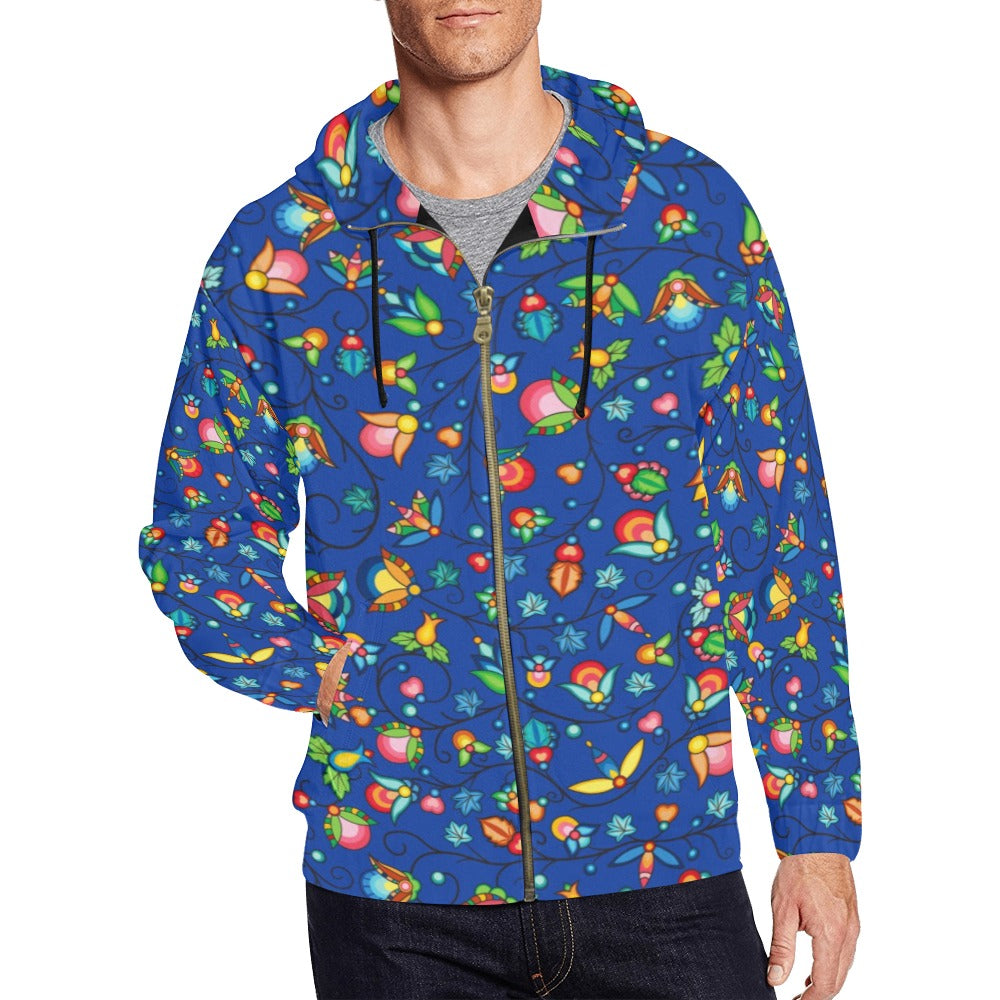 Prairie Plains Spirit Nightfall Men's Zipper Hoodie