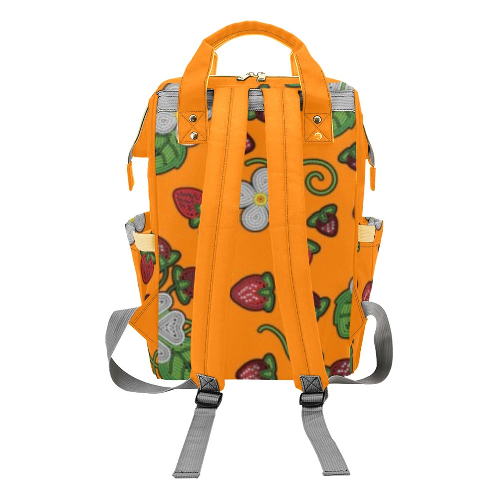 Strawberry Dreams Carrot Multi-Function Diaper Backpack/Diaper Bag