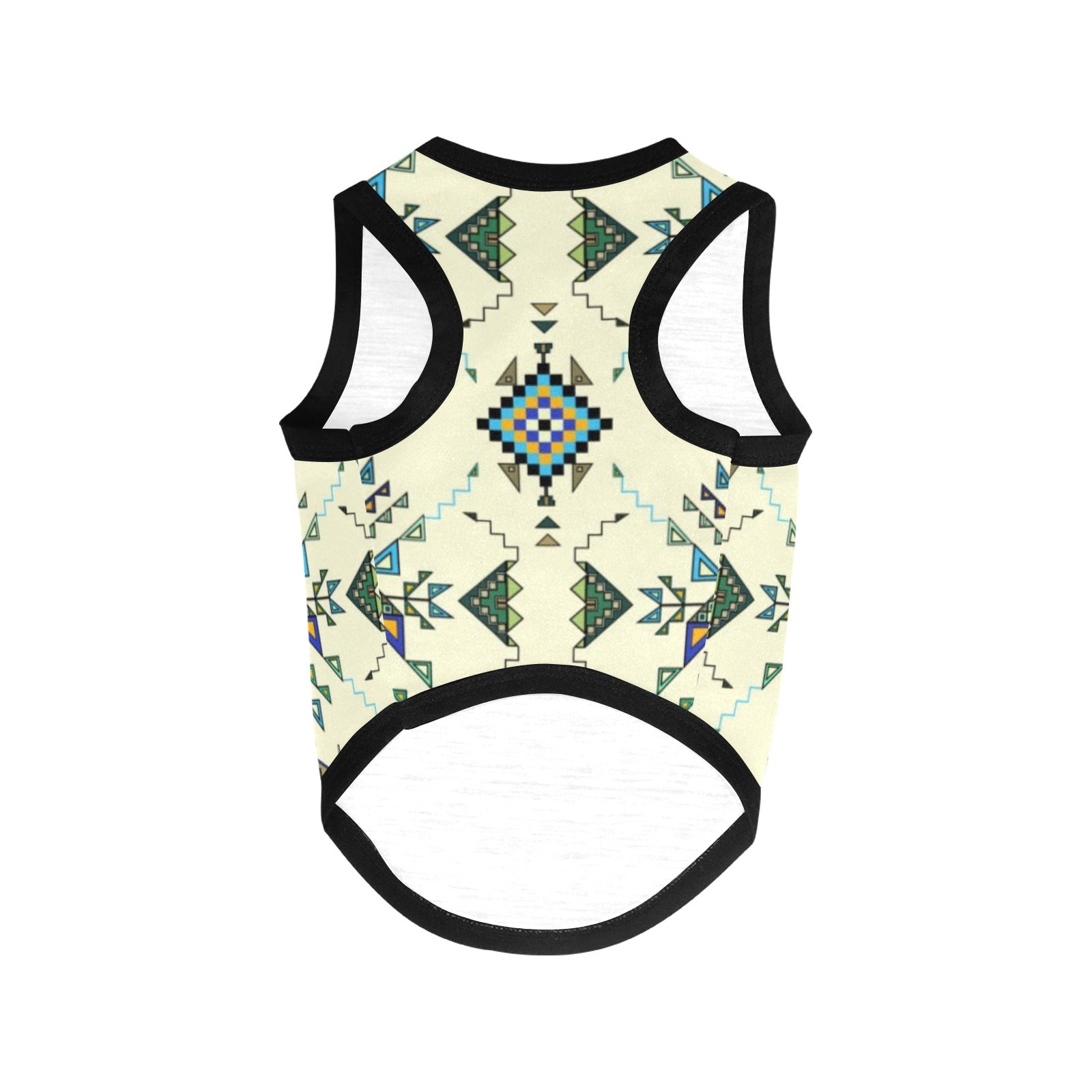 Bear Shield Cream Pet Tank Top