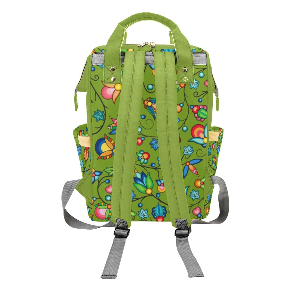 Prairie Plains Spirit Sweetgrass Multi-Function Diaper Backpack/Diaper Bag