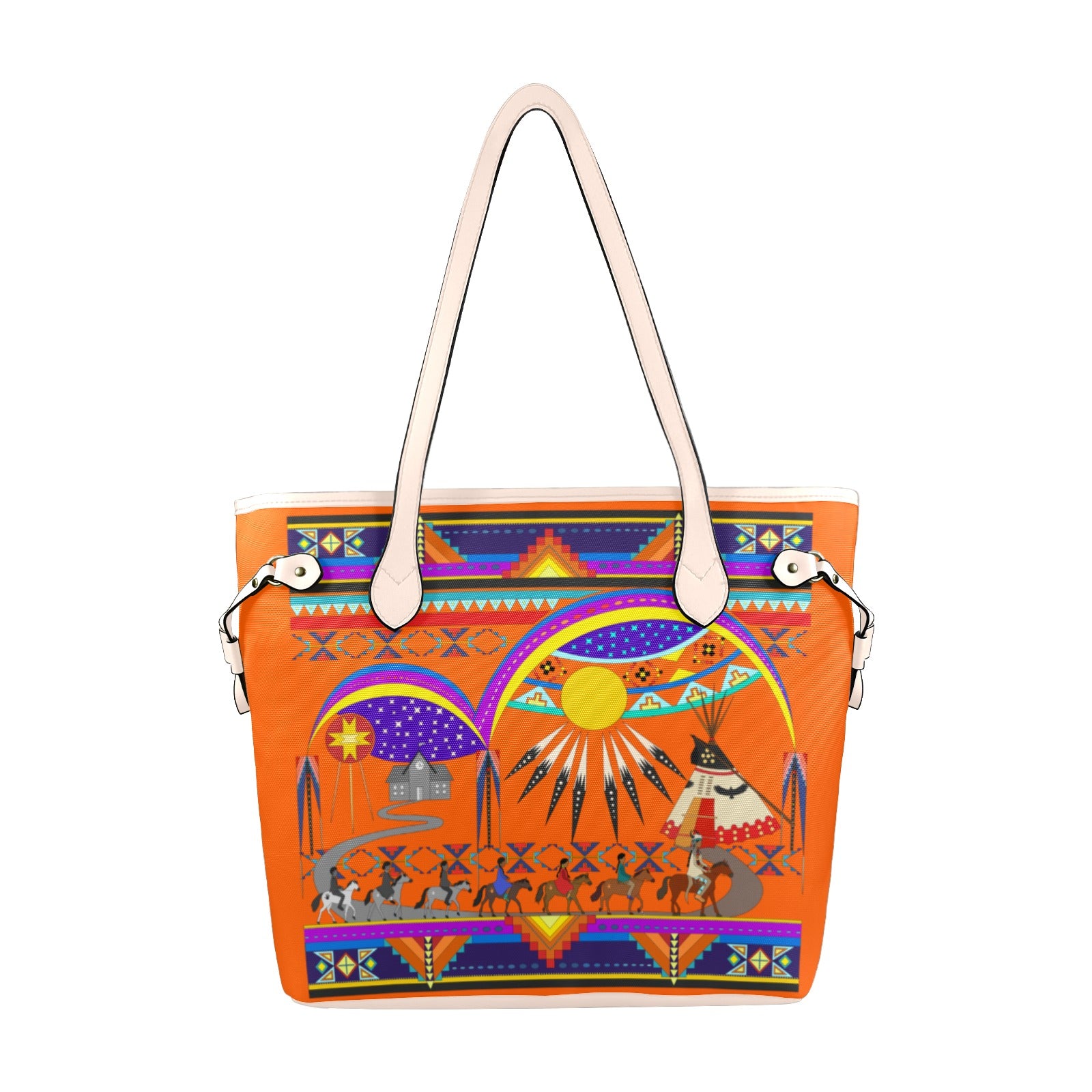 Seven Generations Medicine Clover Canvas Tote Bag