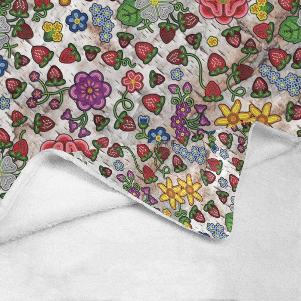 Berry Pop Br Bark Ultra-Soft Micro Fleece Blanket 60"x80"