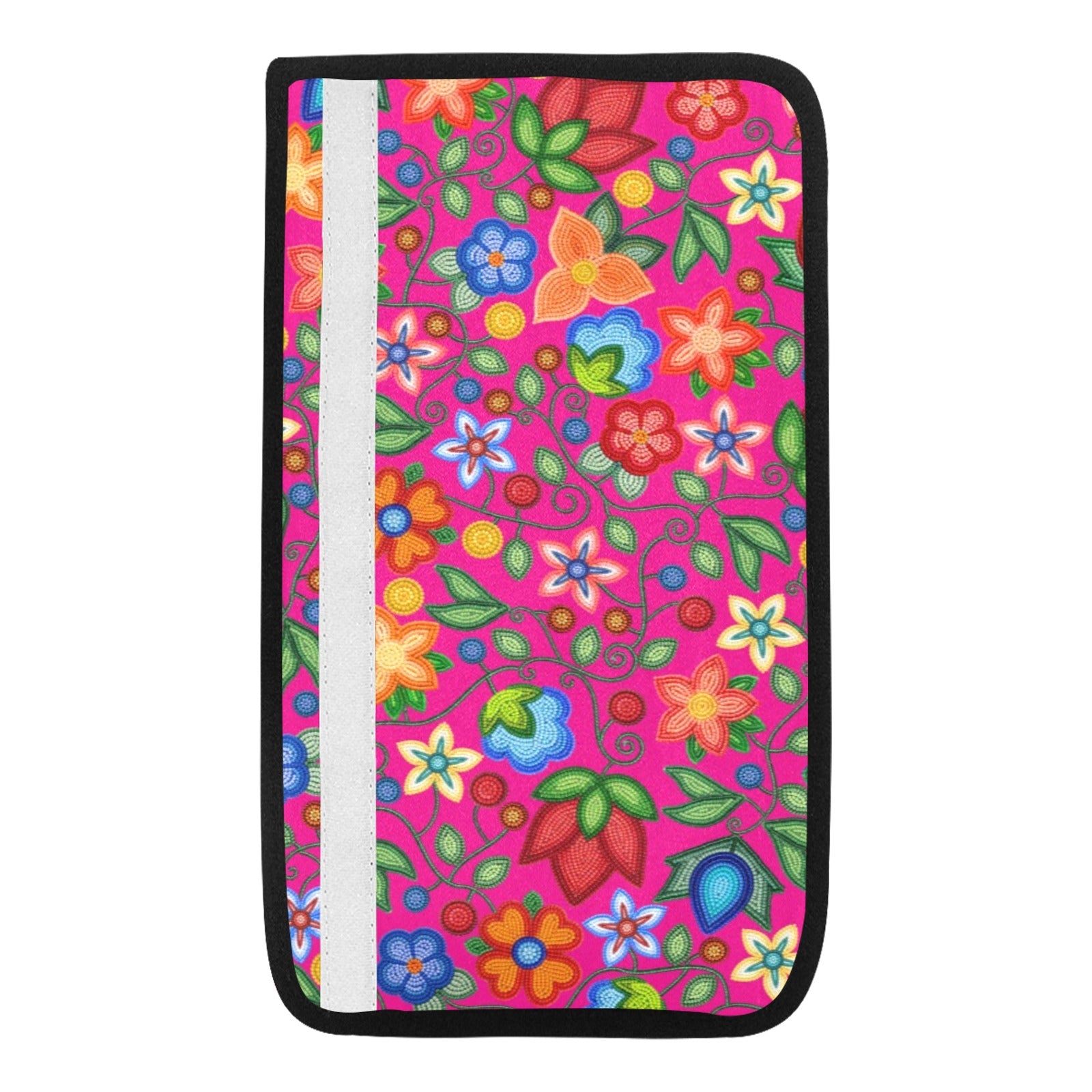 Morning Harmony Pink Car Seat Belt Cover 7''x12.6'' (Pack of 2)