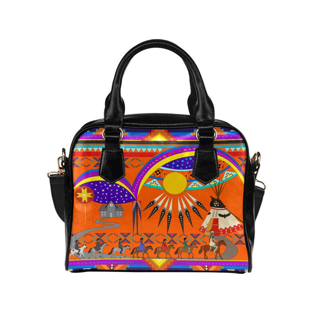 Seven Generations Medicine Shoulder Handbag