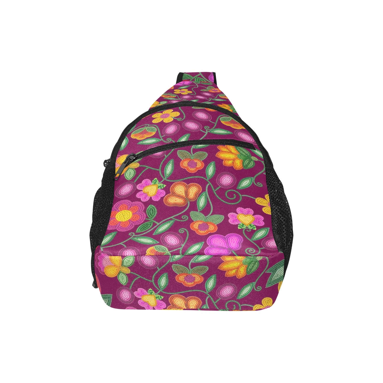 Boreal Bounty Dark Magenta Chest Bag
