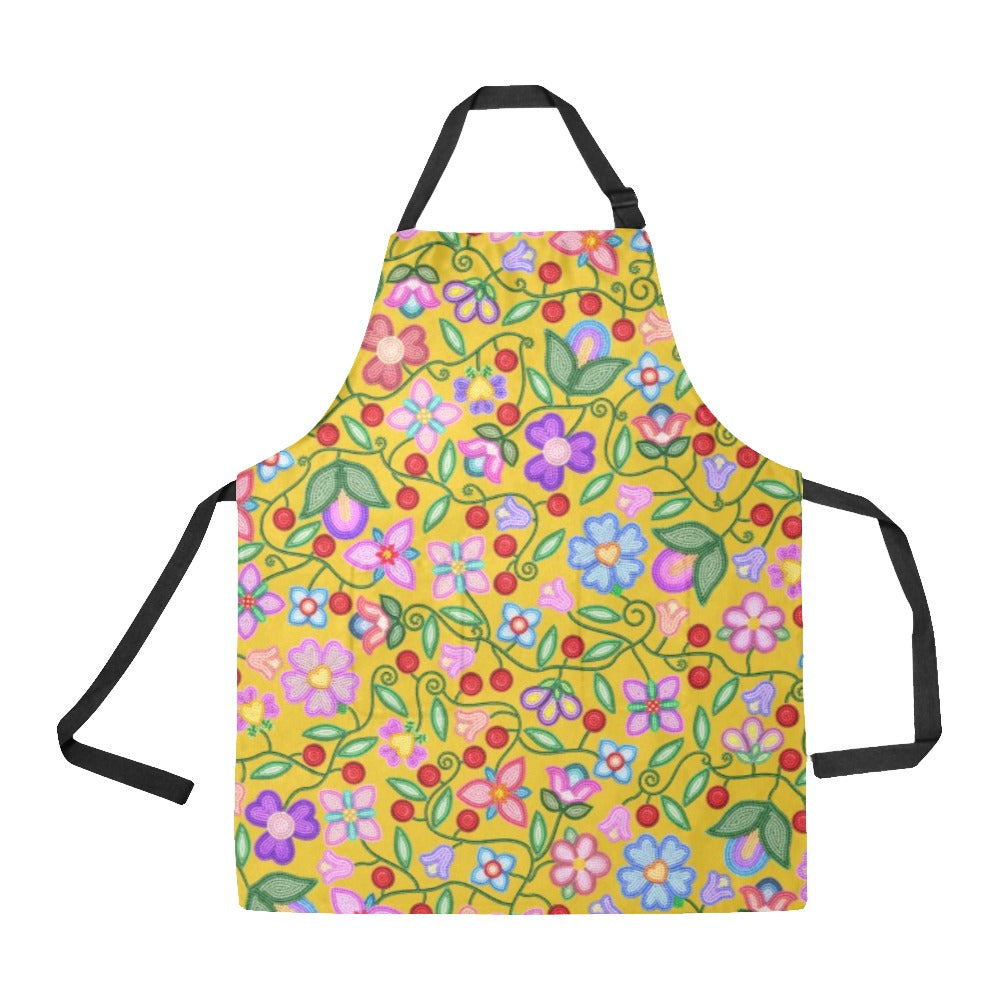 Petal Harmony Ochre Apron