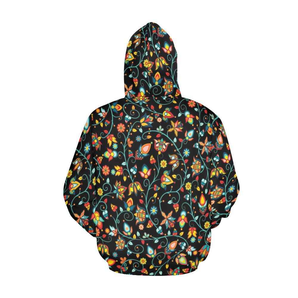 Thorny Path Black Hoodie for Men (USA Size)