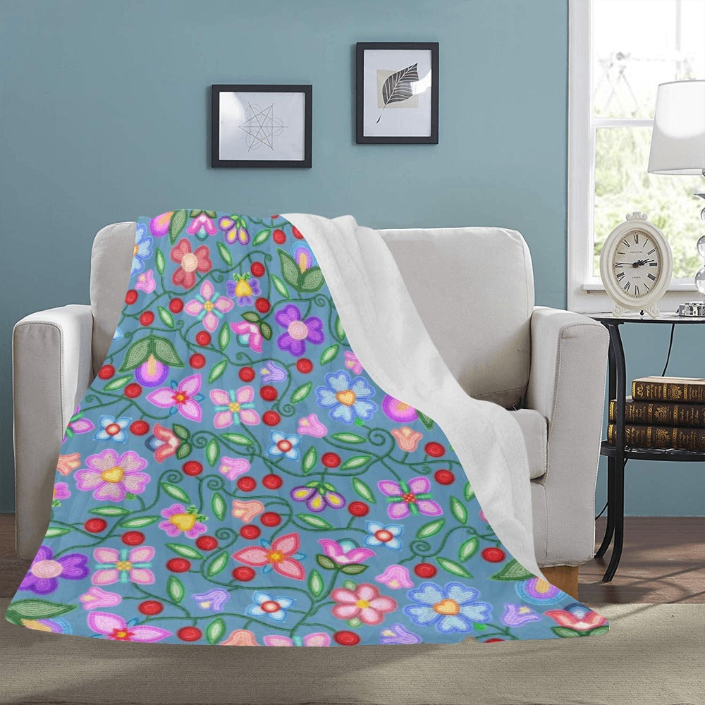 Petal Harmony River Ultra-Soft Micro Fleece Blanket 60"x80"